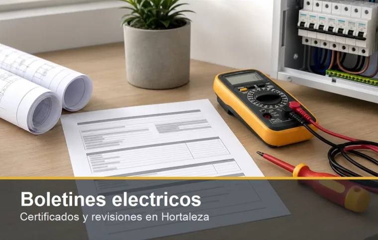 Boletines electricos en Hortaleza